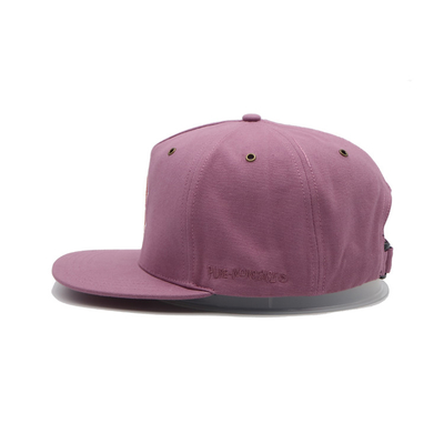 Pamuklu Düz Kenarlı Snapback Şapkalar Ayarlanabilir Beyzbol Şapkası Unisex Tasarım