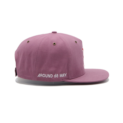 Pamuklu Düz Kenarlı Snapback Şapkalar Ayarlanabilir Beyzbol Şapkası Unisex Tasarım