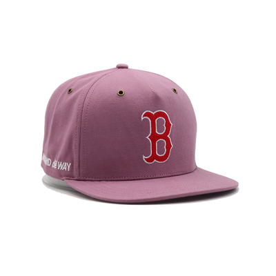 Pamuklu Düz Kenarlı Snapback Şapkalar Ayarlanabilir Beyzbol Şapkası Unisex Tasarım