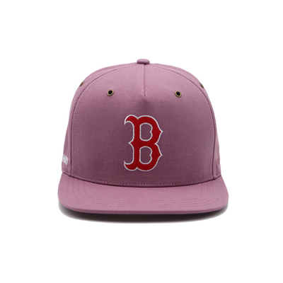 Pamuklu Düz Kenarlı Snapback Şapkalar Ayarlanabilir Beyzbol Şapkası Unisex Tasarım