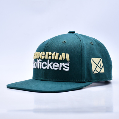 3D nakış Logo Şık Kalite 6 Panel Snapback Şapka Sıcak Satış
