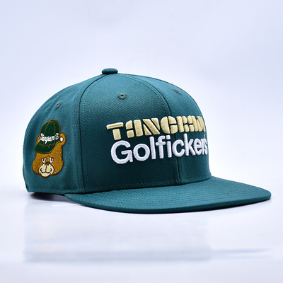 3D nakış Logo Şık Kalite 6 Panel Snapback Şapka Sıcak Satış