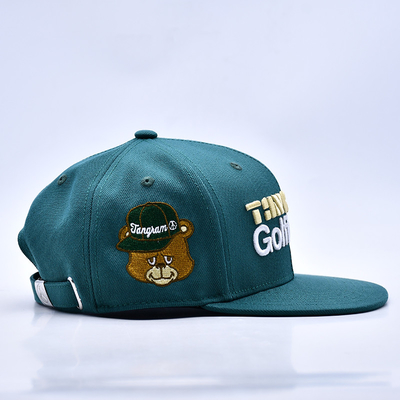3D nakış Logo Şık Kalite 6 Panel Snapback Şapka Sıcak Satış