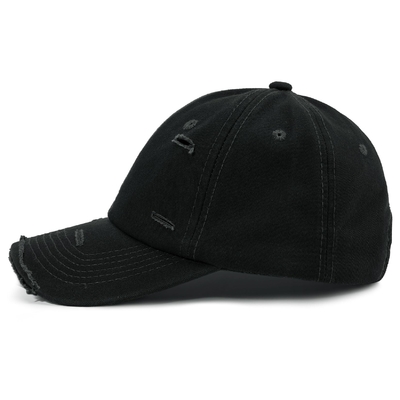 Sıcak Satış 6 Panel Beyzbol Şapkası Soğuk Siyah Spor Şapkalar Unisex