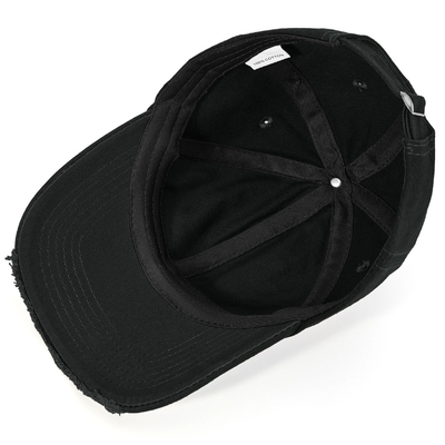 Sıcak Satış 6 Panel Beyzbol Şapkası Soğuk Siyah Spor Şapkalar Unisex