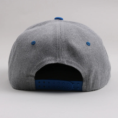 Yeni Yetişkinler 6 Panel Snapback Kapak Özel İki Tonu Düz Kenar Snapback Kapak