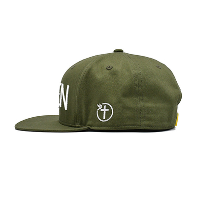 Özel Logo Kolay Pamuklu Nakışlı Snapback Şapka