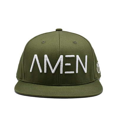 Özel Logo Kolay Pamuklu Nakışlı Snapback Şapka
