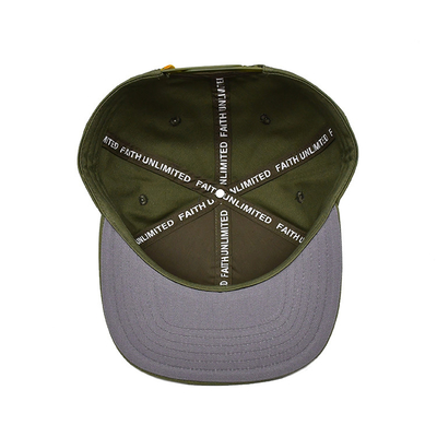 Özel Logo Kolay Pamuklu Nakışlı Snapback Şapka