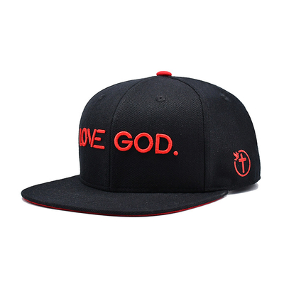 3 boyutlu nakışlı logo ve iç bant baskı dokuma etiketi ile ayarlanabilir boyutlarda Snapback şapka