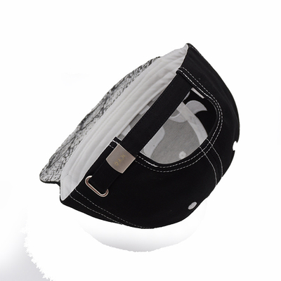 Ultra Nefes Alıcı Unisex Snapback Şapka Dayanıklı Pamuk Tacı
