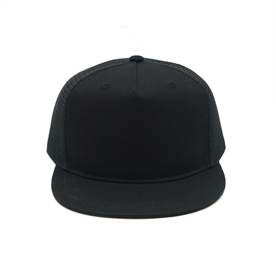 Unisex Özel 5 Panel Pamuk Kamyon Şapkası Logo'nuzu Özelleştirebilir