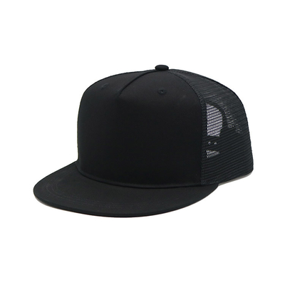 Unisex Özel 5 Panel Pamuk Kamyon Şapkası Logo'nuzu Özelleştirebilir