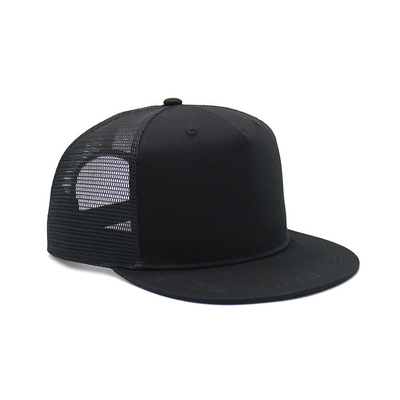Unisex Özel 5 Panel Pamuk Kamyon Şapkası Logo'nuzu Özelleştirebilir