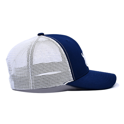 Unisex Mesh Trucker Kapaklı, nakışlı logo ve iç bant baskı ile
