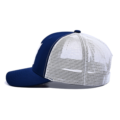 Unisex Mesh Trucker Kapaklı, nakışlı logo ve iç bant baskı ile