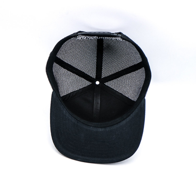 Plastik şapka ve özel logo ile nakışlı kamyon şapkası / Snapback kamyon şapkası