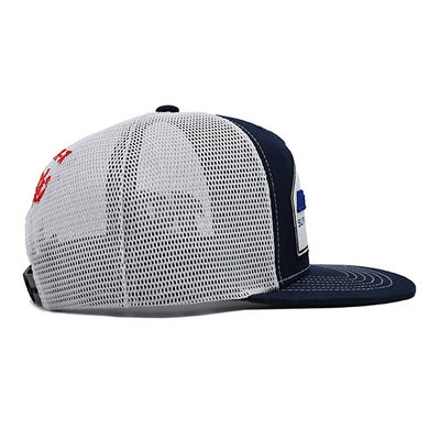 Plastik Snapback ve nakışlı logo ile Profil Kamyoncu Başlığı