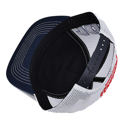 Plastik Snapback ve nakışlı logo ile Profil Kamyoncu Başlığı