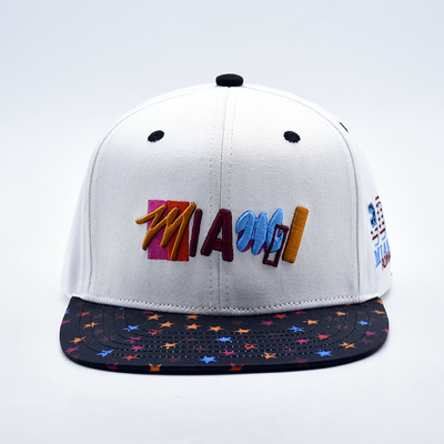 Yeni Moda Hip Hop Açık Hava Spor 3d Puff Snapback Kapak Nakışlı Logo Özel Yüksek Kaliteli Erkek Kadınlar Düz Kenarlı Snapback