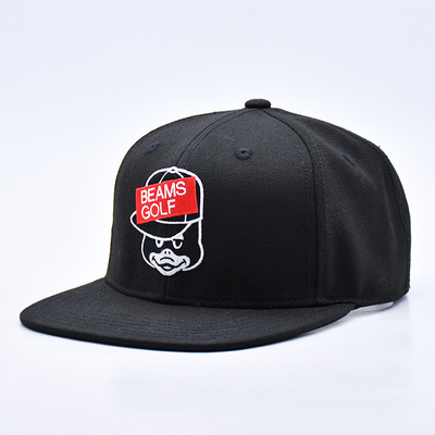 Özel nakış Logo 6 Panel Snapback Şapka Başlığı Yüksek Kalite Alışveriş Alışveriş Cotton Erkek Flat Bill Gorras Snapback Şapkalar
