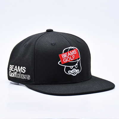 Özel nakış Logo 6 Panel Snapback Şapka Başlığı Yüksek Kalite Alışveriş Alışveriş Cotton Erkek Flat Bill Gorras Snapback Şapkalar
