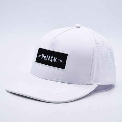 Toptan 5 Panel Flat Bill Snapback Şapka Özel OEM Logo Snapback Şapka Erkekler İçin