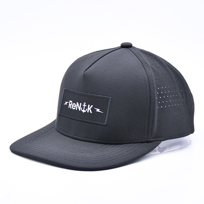 Toptan 5 Panel Flat Bill Snapback Şapka Özel OEM Logo Snapback Şapka Erkekler İçin