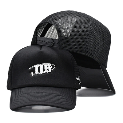 Özel 5 Panel Mesh Trucker Cap Unisex Boş Plain Trucker Cap