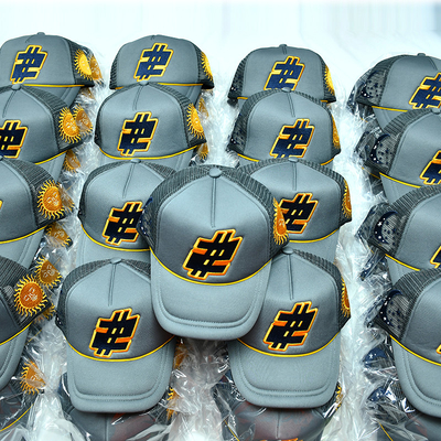 Özel nakışlı köpüklü kamyon şapkası Yüksek Kalite 5 Panel Meah Şapkaları