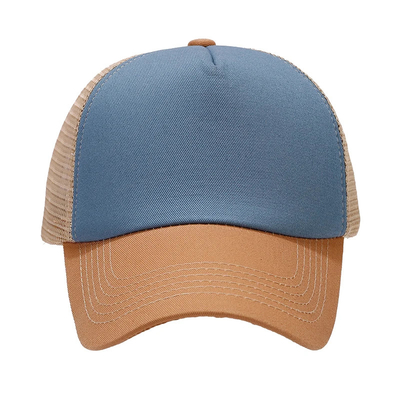 Özel 5 Panel Mesh Trucker Cap Unisex Boş Plain Trucker Cap