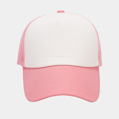 OEM Yüksek Kalite Toptan Satın Alınan Mesh Trucker Cap 5 Panel Plain Back Trucker Hat Custom Gorras Mesh Hat