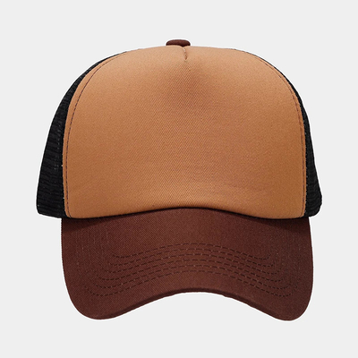 OEM Yüksek Kalite Toptan Satın Alınan Mesh Trucker Cap 5 Panel Plain Back Trucker Hat Custom Gorras Mesh Hat