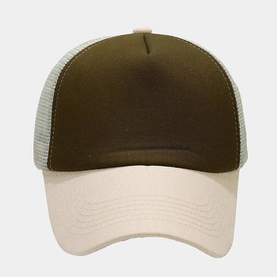 OEM Yüksek Kalite Toptan Satın Alınan Mesh Trucker Cap 5 Panel Plain Back Trucker Hat Custom Gorras Mesh Hat