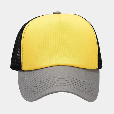 OEM Yüksek Kalite Toptan Satın Alınan Mesh Trucker Cap 5 Panel Plain Back Trucker Hat Custom Gorras Mesh Hat