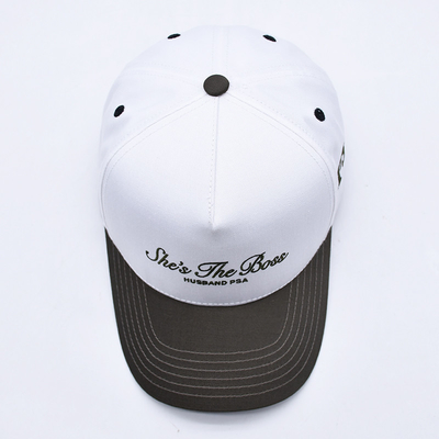 Unisex İki Tonlu Beyzbol Şapkası Özel Şapkalar Nakışlı Logo Snapback Spor Beyzbol Şapka Erkekler İçin