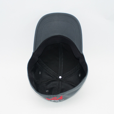 OEM Toptan Satın Alım 6 Panel Gri Elastik Beyzbol Şapkaları Özel Beyzbol Şapkası Kapalı Geri Uygulanmış Gorras