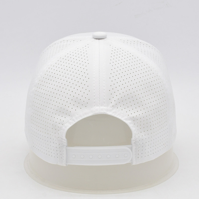 Spor Gorras Lazer Kesim Deliği Beyzbol Başlığı Özel Yüksek Profil 6 Panel Beyzbol Şapkaları
