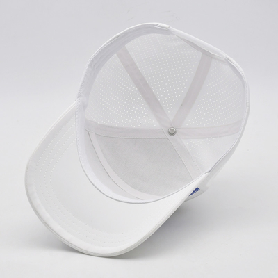 Spor Gorras Lazer Kesim Deliği Beyzbol Başlığı Özel Yüksek Profil 6 Panel Beyzbol Şapkaları