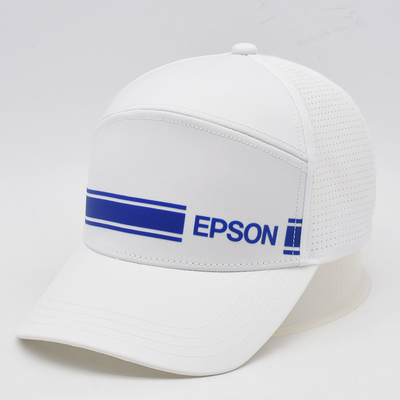 Spor Gorras Lazer Kesim Deliği Beyzbol Başlığı Özel Yüksek Profil 6 Panel Beyzbol Şapkaları