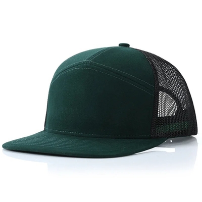 Özel Logo 7 Panel Kapağı Toptan Mesh Kamyon Şapkaları