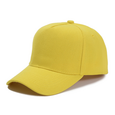 Özel Boyut 5 Panel Beyzbol Başlığı Özel Renkli ve Orta Taç Rengi Özel Dikiş Hattı