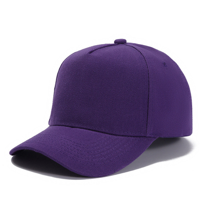 Özel Boyut 5 Panel Beyzbol Başlığı Özel Renkli ve Orta Taç Rengi Özel Dikiş Hattı
