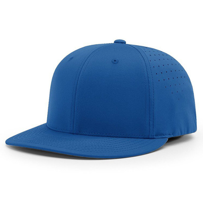 Özel Baseball Şapkası nakışlı Richardson 6 Panel Su geçirmez Lazer Kesim Deliği Baseball Şapkası