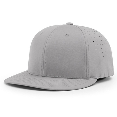Özel Baseball Şapkası nakışlı Richardson 6 Panel Su geçirmez Lazer Kesim Deliği Baseball Şapkası