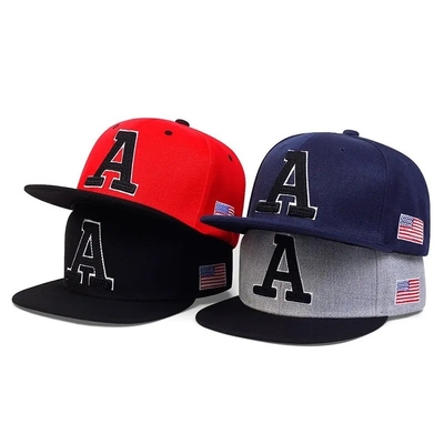 Moda Hip Hop Açık Hava Spor Gorras Snapbacks Şapka Şapka Özel 6 Panel Snapback Şapka