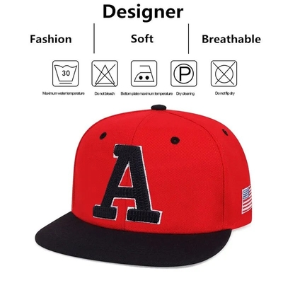 Moda Hip Hop Açık Hava Spor Gorras Snapbacks Şapka Şapka Özel 6 Panel Snapback Şapka