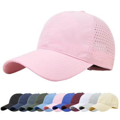 Yüksek Kaliteli Pamuk Poliester 6 Panel Spor Hızlı Kuru Beyzbol Şapkası Kamyoncu Düzenlenebilir Snapback Beyzbol Şapkası