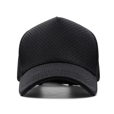 Özel 5 Panel Mesh Beyzbol Şapkası Dışarıda Nefes Alıcı Yüksek Taç Blank Trucker Mesh Şapkası