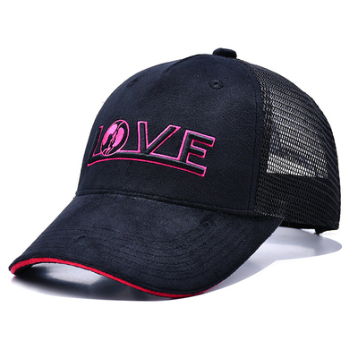Sandviç Kavisli Kenar 5 Panel Kadife Kamyon Şapkası Toptan Satış Gorra Kamyon Şapkası Özel Logo
